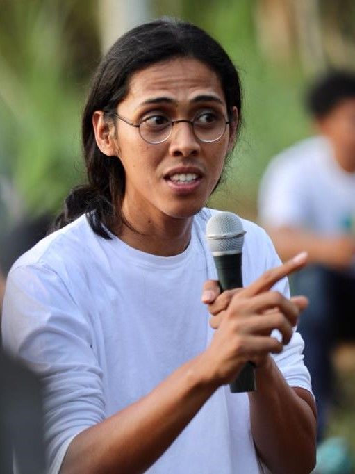 Dhira Narayana dari Lingkar Ganja Nusantara. Foto: Suparta/acehkini