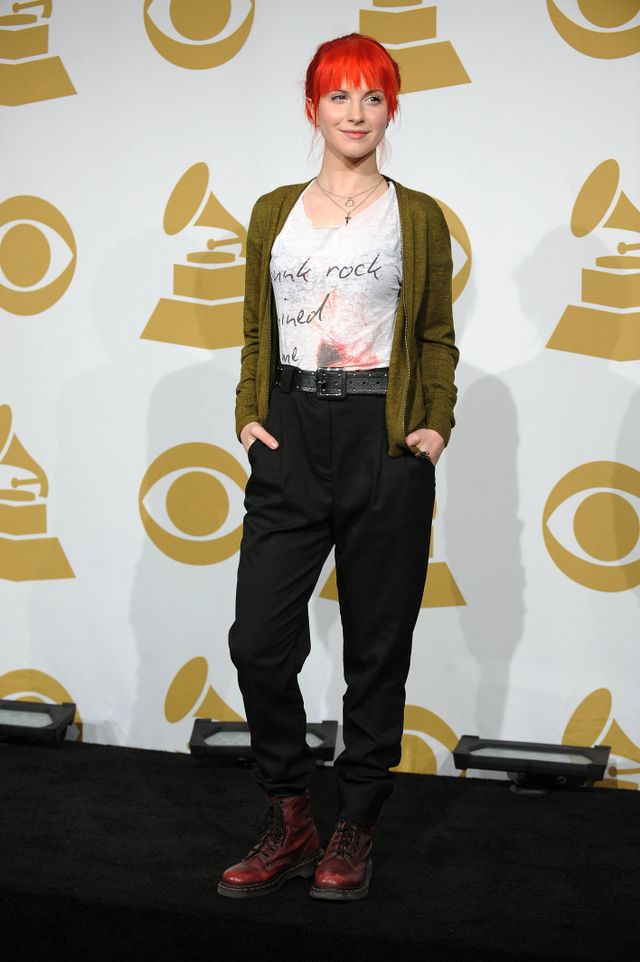 Hayley Williams. Foto: AFP/ROBYN BECK 