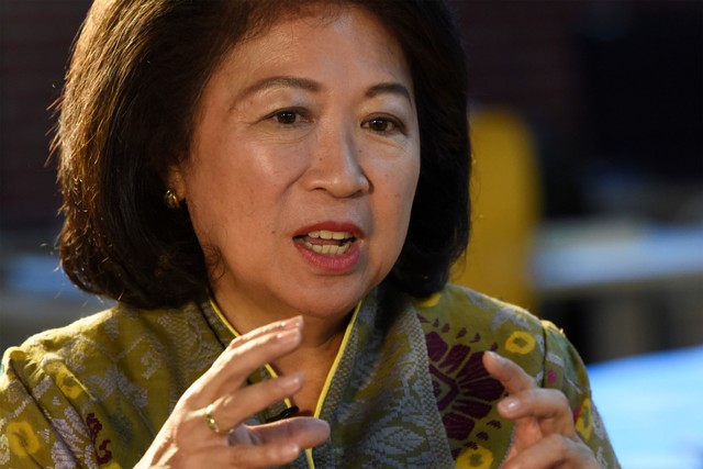 Ahli ekonomi Indonesia Mari Elka Pangestu. Foto: ANTARA FOTO/Saptono