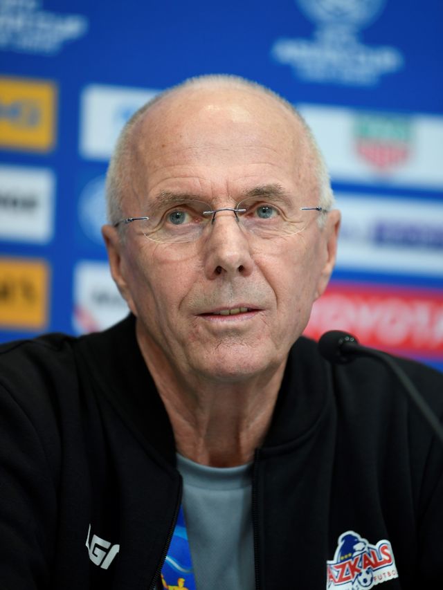 Sven Goran Eriksson. Foto: Khaled DESOUKI / AFP