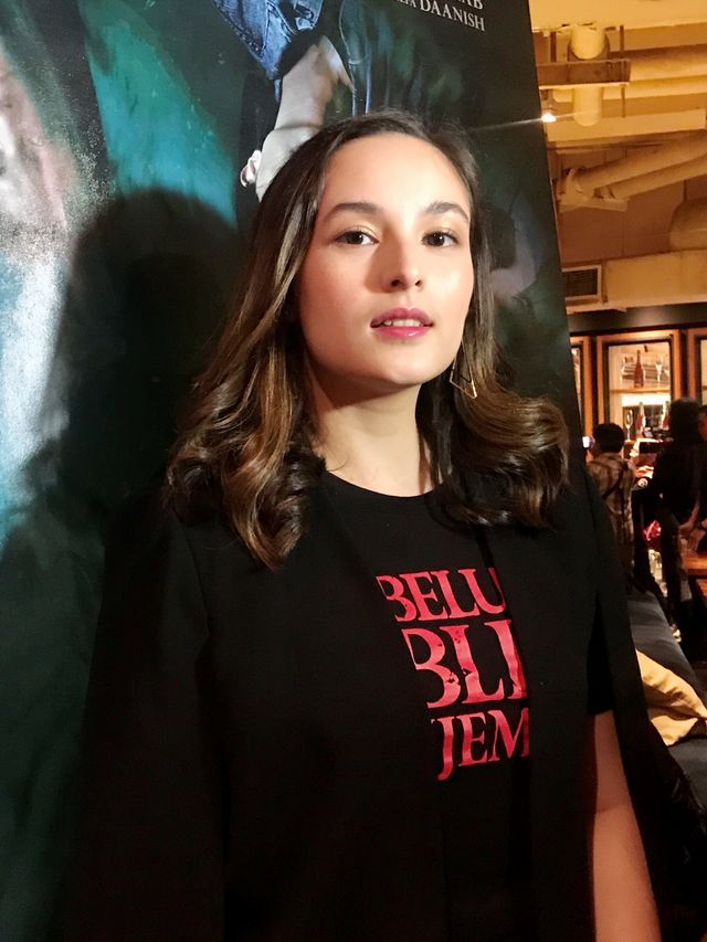 Chelsea Islan di Senayan City, Jakarta, Rabu (5/2). 
 Foto: Regina Kunthi Rosary/kumparan 