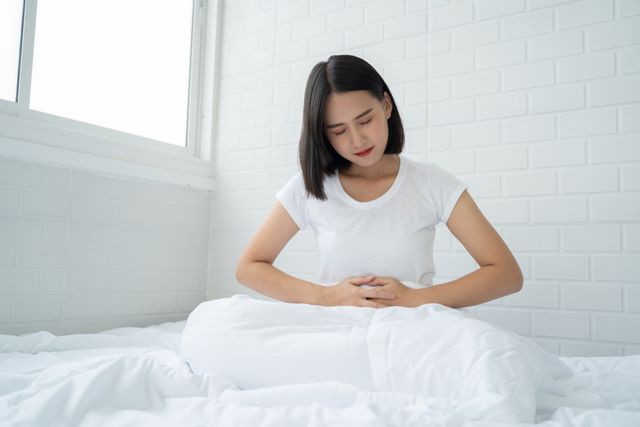 Ilustrasi wanita sedang menstruasi Foto: shutterstock