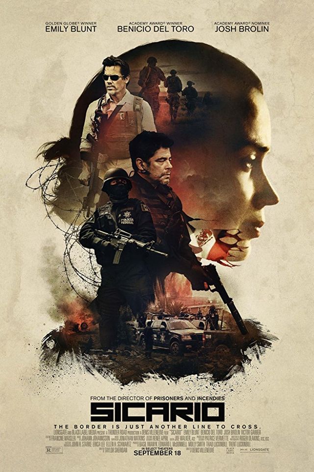 Poster film Sicario. Foto: Dok. imdb