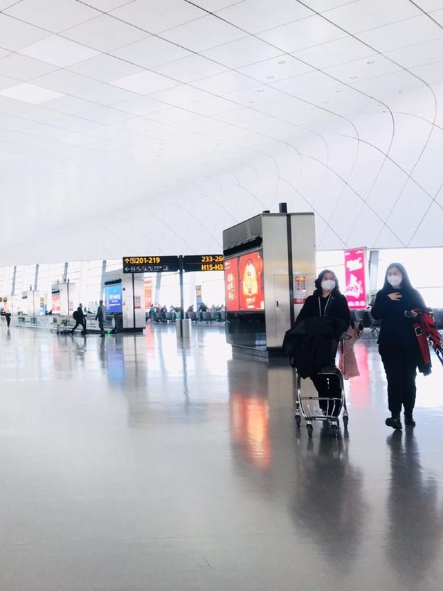 Xin Zheng International Airport, Kota Zhengzhoe, Provinsi Henan. Foto: Rizki Maulida/acehkini