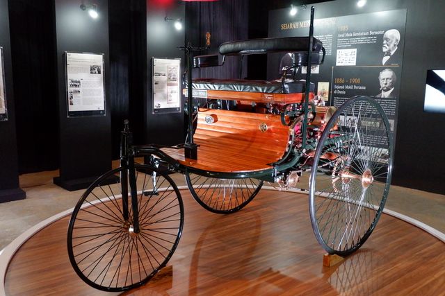 Benz Patent Motorwagen Foto: Aditya Pratama Niagara/kumparan