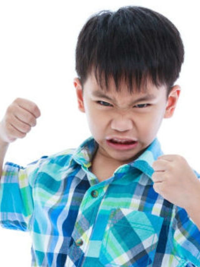 Ilustrasi anak memukul temannya. Foto: Thinkstock