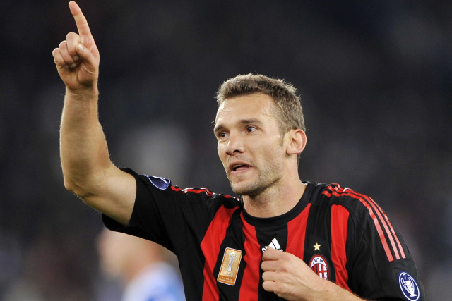 Andriy Shevchenko. Foto: AFP/FABRICE COFFRINI