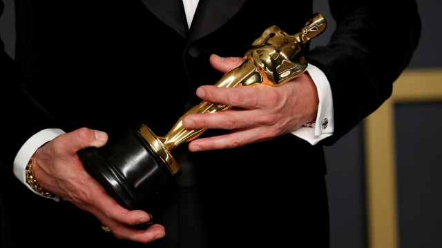 Ilustrasi Piala Oscars. Foto: REUTERS/Lucas Jackson
