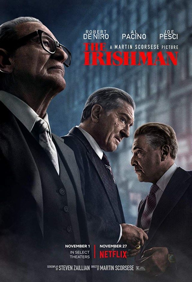 Poster film 'The Irishman'. Dok: IMDb