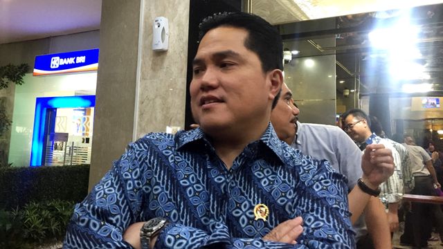 Menteri BUMN RI Erick Thohir di Kementerian BUMN, Jakarta (7/2/2020). Foto: Ema Fitriyani/kumparan