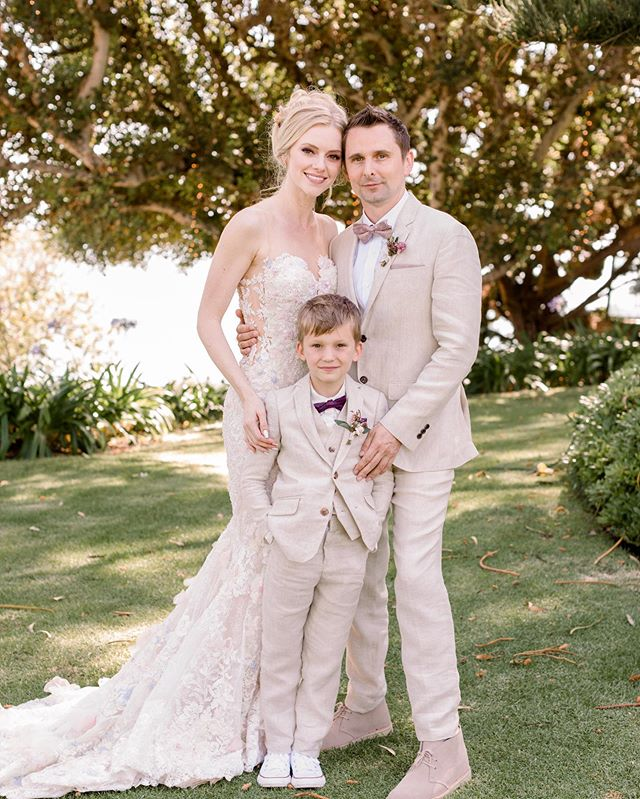 Matt Bellamy dan Elle Evans. Dok: Instagram @elloelle