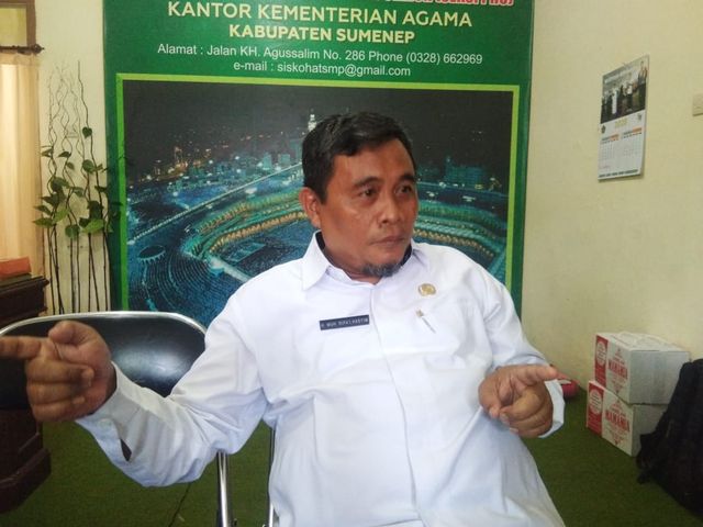 Kasi Haji dan Umroh Kemenag Sumenep, Moh. Rifa'i Hasyim