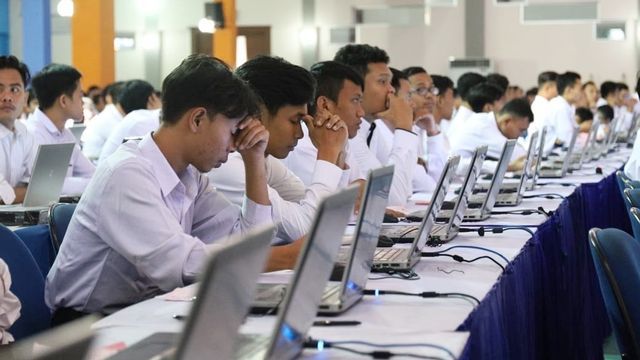 Peserta Tes CPNS. Sumber: Dok,Istimewa.