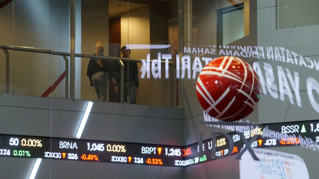 Iustrasi bursa efek. Foto: Helmi Afandi/kumparan