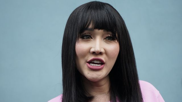 Lucinta Luna saat ditemui dikawasan Tendean, Jakarta, Jumat, (13/9). Foto: Ronny