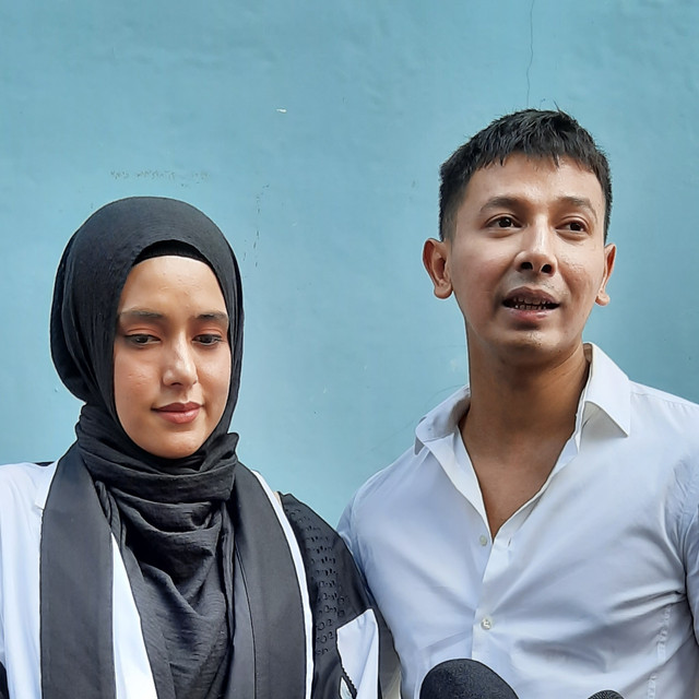 Fairuz A Rafiq dan Sonny Septian, di kawasan Kapten Tendean, Jakarta Selatan. Foto: Maria Gabrielle Putrinda/kumparan