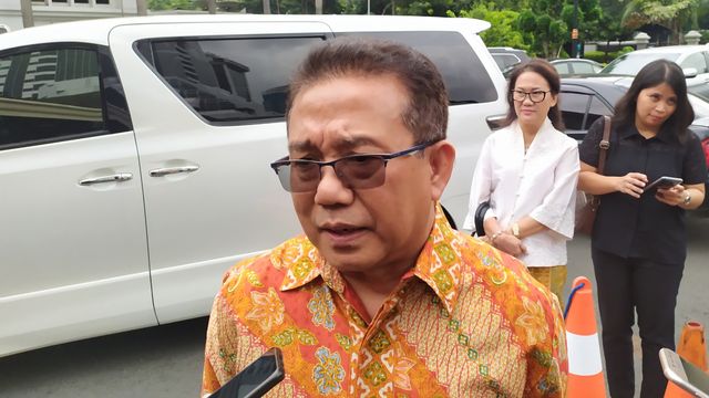 Ketua Umum Persekutuan Gereja Indonesia (PGI) Pendeta Gomar Gultom di Kemenko Polhukam, Jakarta Pusat, Kamis (13/2). Foto: Maulana Ramadhan/kumparan