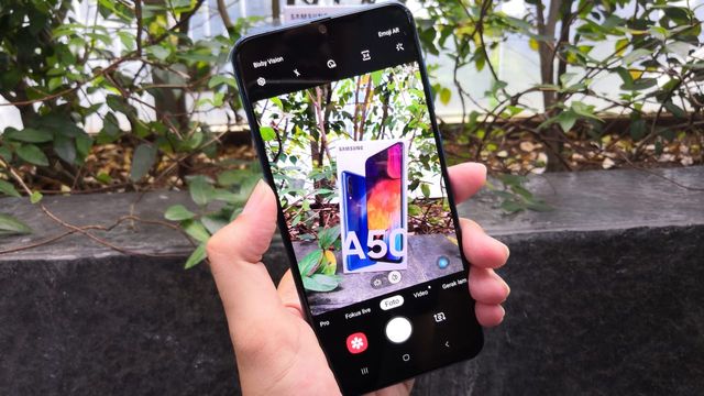 Samsung A50 (Dok: Kumparan)