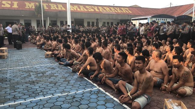 Narapidana di Rutan dan Lapas Kabanjahe. Foto: Istimewa