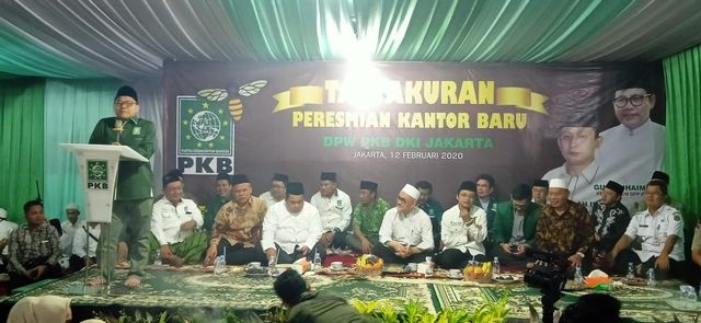 Peresmian Kantor Baru PKB Jakarta, Cak Imin Minta kader Serius Bekerja