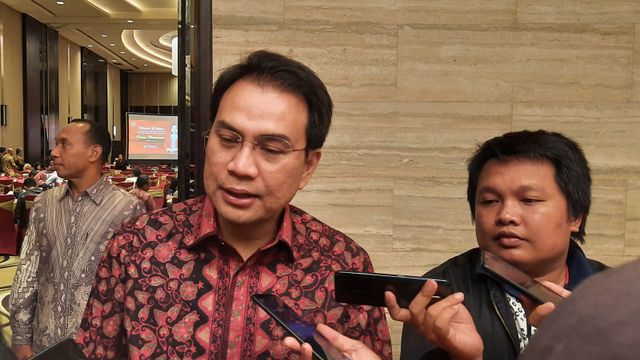 Wakil Ketua DPR Aziz Syamsuddin. Foto: Efira Tamara Thenu