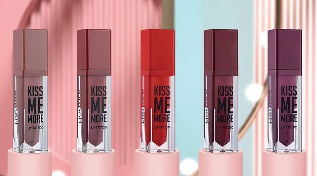 Rangkaian koleksi Flormar Kiss Me More Lip Tattoo. Foto: dok. @flormarindonesia/ Instagram