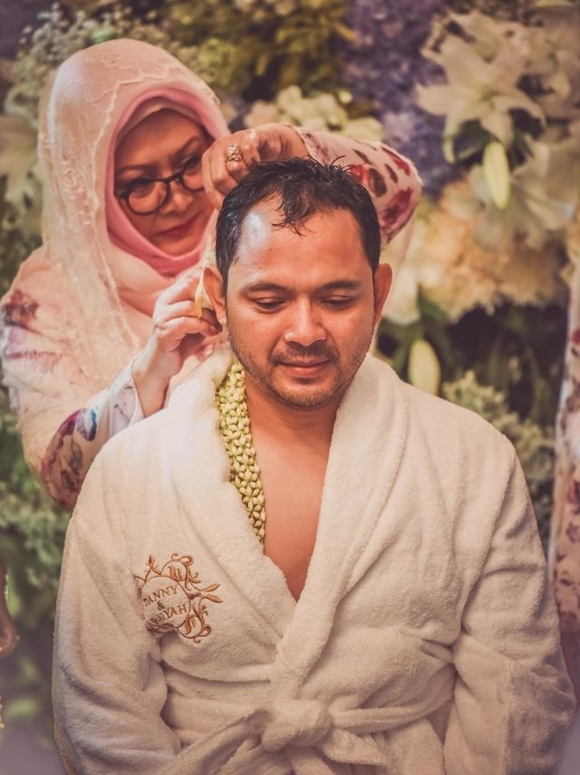 Acara siraman dan sungkeman anak Tutut Soeharto, Danny Rukmana. Foto: Dok. Keluarga