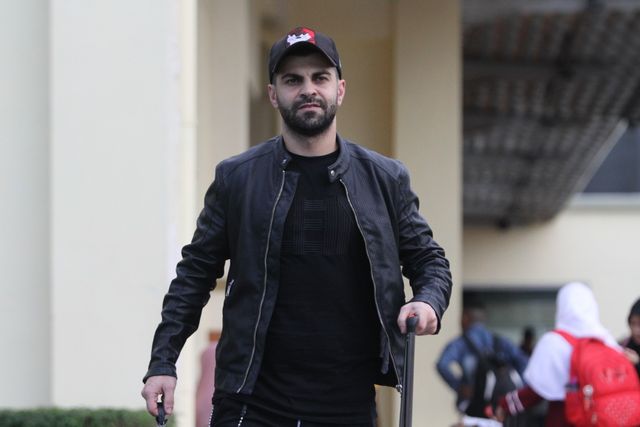 Samir Ahmed Ayass, pemain asal Lebanon tiba di Aceh. Foto: Dok. MO Persiraja