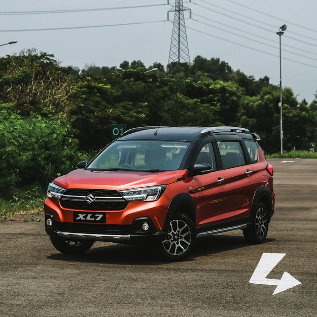 Tampilan luar Suzuki XL7 Foto: Bangkit Jaya Putra