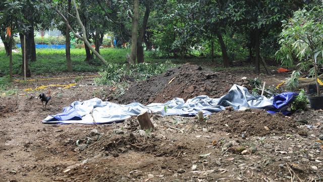 Lokasi penemuan Limbah Radioaktif di Perumahan Batan Indah. Foto: Iqbal Firdaus/kumparan