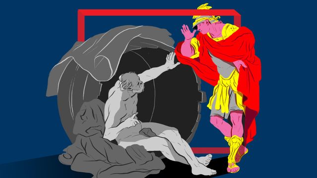 Ilustrasi "Zaman yang Serba-Lambat" oleh Indra Fauzi/kumparan