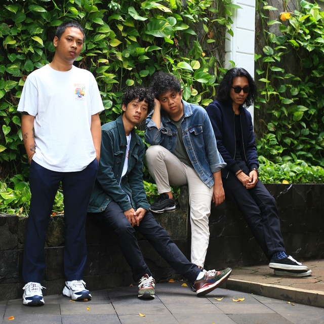 Band Coldiac saat berkunjung ke kantor kumparan, Selasa (18/2). Foto: Faisal Rahman/kumparan