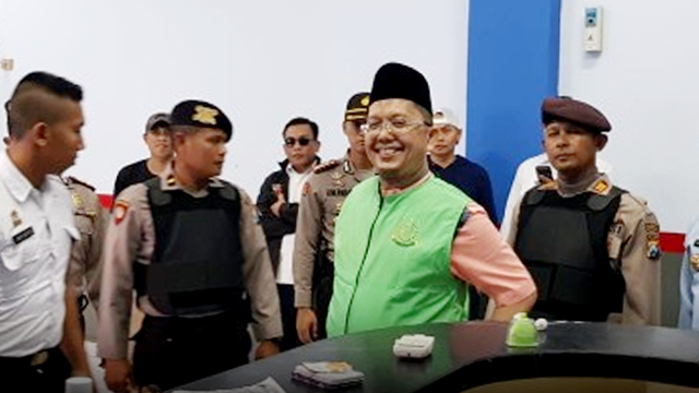 Terpidana kasus ujaran kebencian, Ustaz Alfian Tanjung. (Foto: Phaksy Sukowati/kumparan)