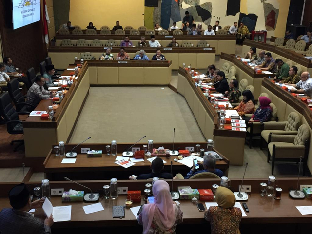 Rapat Kerja Perdana Komisi II DPR dan BPIP. Foto: Rafyq Panjaitan/kumparan