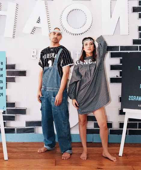 Penampilan kompak dan stylish Ashraf Sinclair dan Bunga Citra Lestari. Foto: Instagram/@bclsinclair