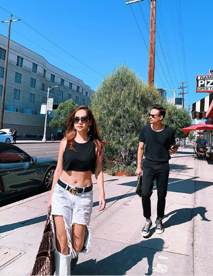 Penampilan kompak dan stylish Ashraf Sinclair dan Bunga Citra Lestari. Foto: Instagram/@bclsinclair