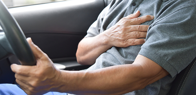 Ilustrasi serangan jantung saat mengemudi Foto: dok. Discovery