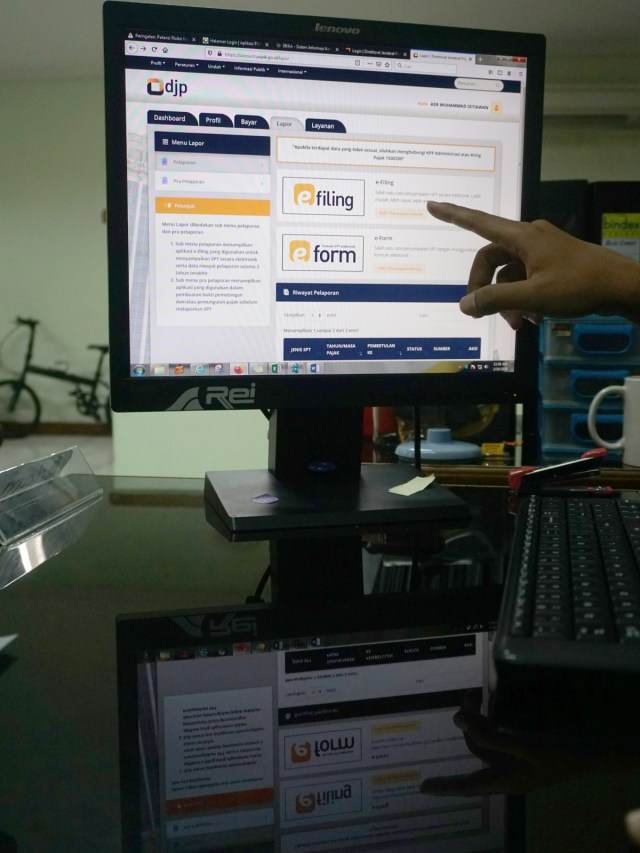 Ilustrasi pelaporan SPT Pajak Tahunan. Foto: Nugroho Sejati/kumparan