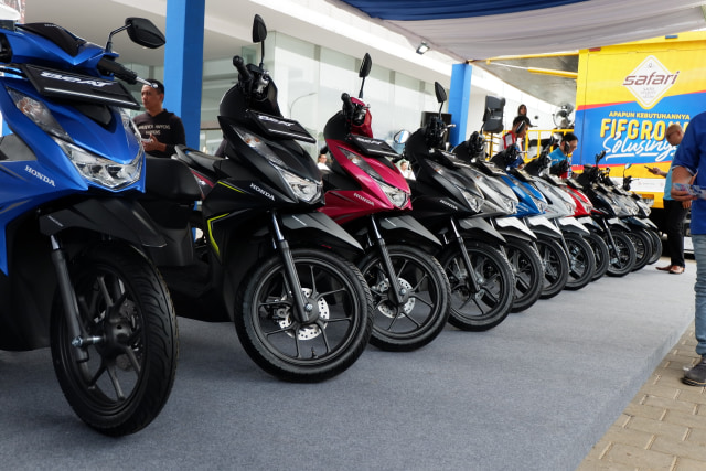 Ragam motor matik Honda di Astra Auto Fest 2020 Foto: Aditya Pratama Niagara/kumparan