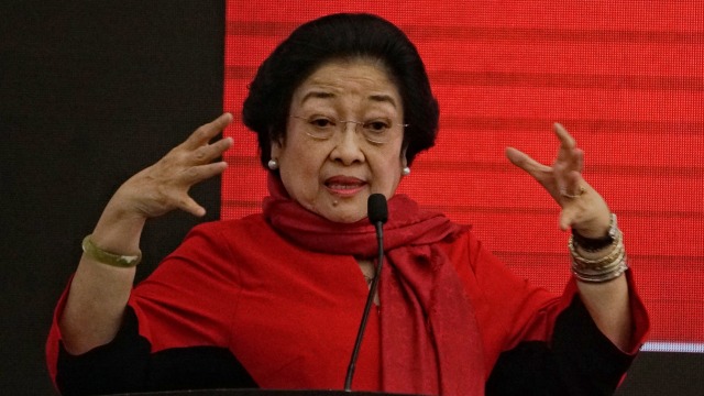 Ketua Umum PDIP, Megawati Soekarnoputri. Foto: Jamal Ramadhan/kumparan 