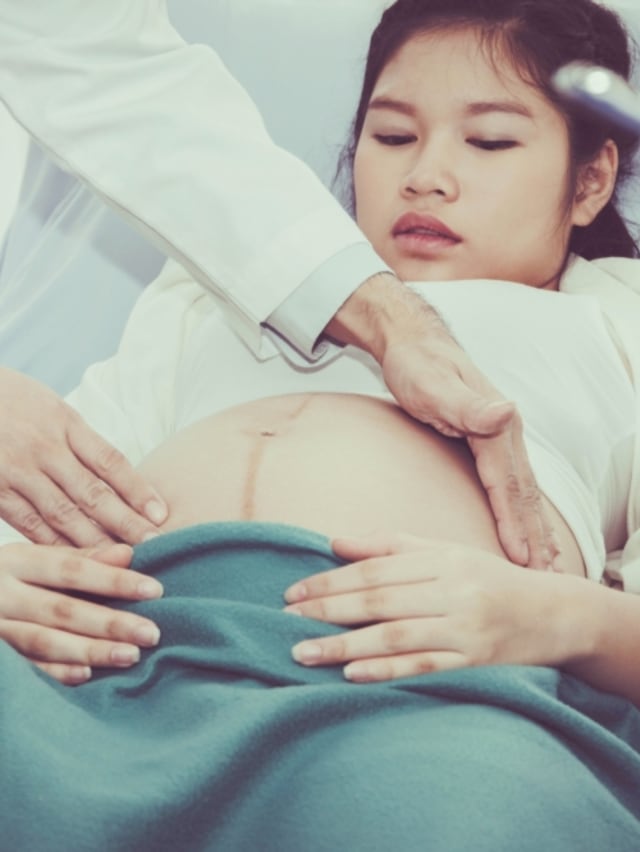 Ilustrasi ibu melahirkan. Foto: Shutter Stock