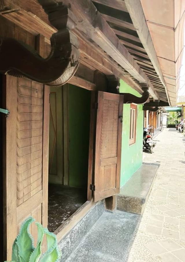 Rumah di Between Two Gates atau 'di antara dua gerbang' di Kotagede, Yogyakarta. Foto: Fecabook/Mataram Kratoning Budaya Kotagede Heritage