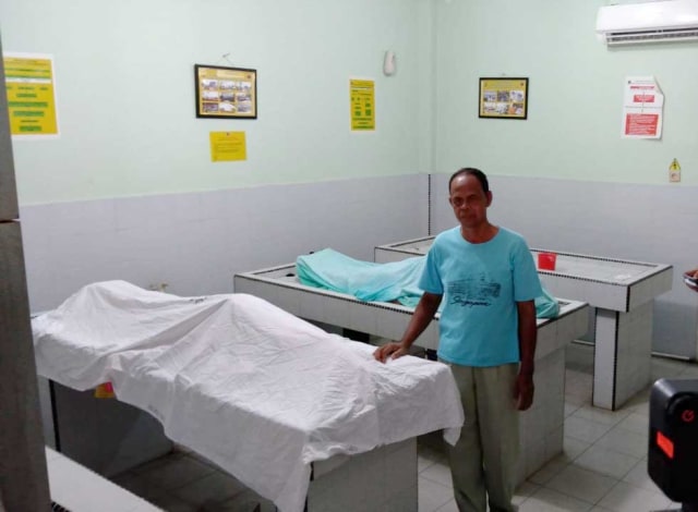 Pelaku begal di Underpass Titi Kuning tewas ditembak. Foto: SumutNews