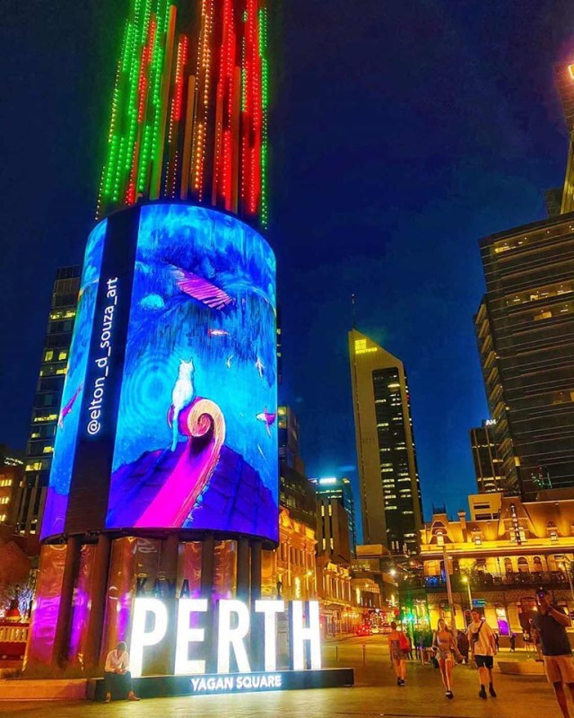 ilustrasi kota Perth, Australia Barat salah destinasi wisata Dingin Foto: istimewa