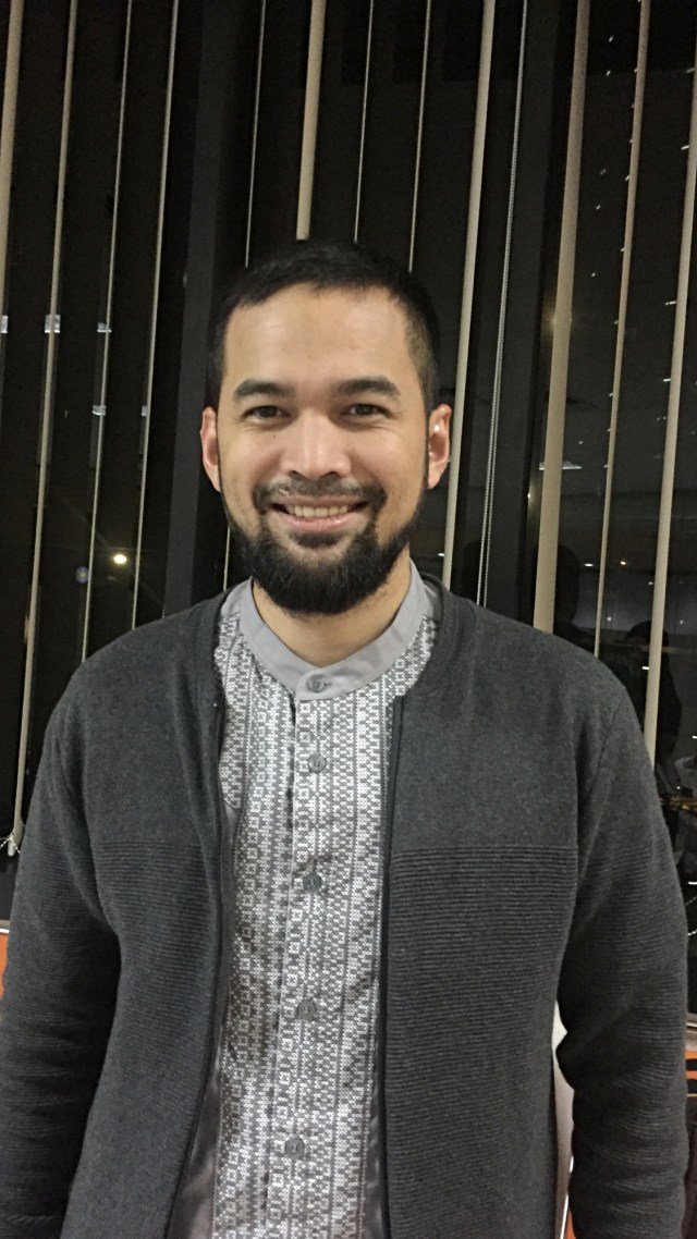 Teuku Wisnu ditemui di technical meeting Napak Tilas di Bumi Para Nabi. Foto: Sarah Yulianti Purnama/kumparan