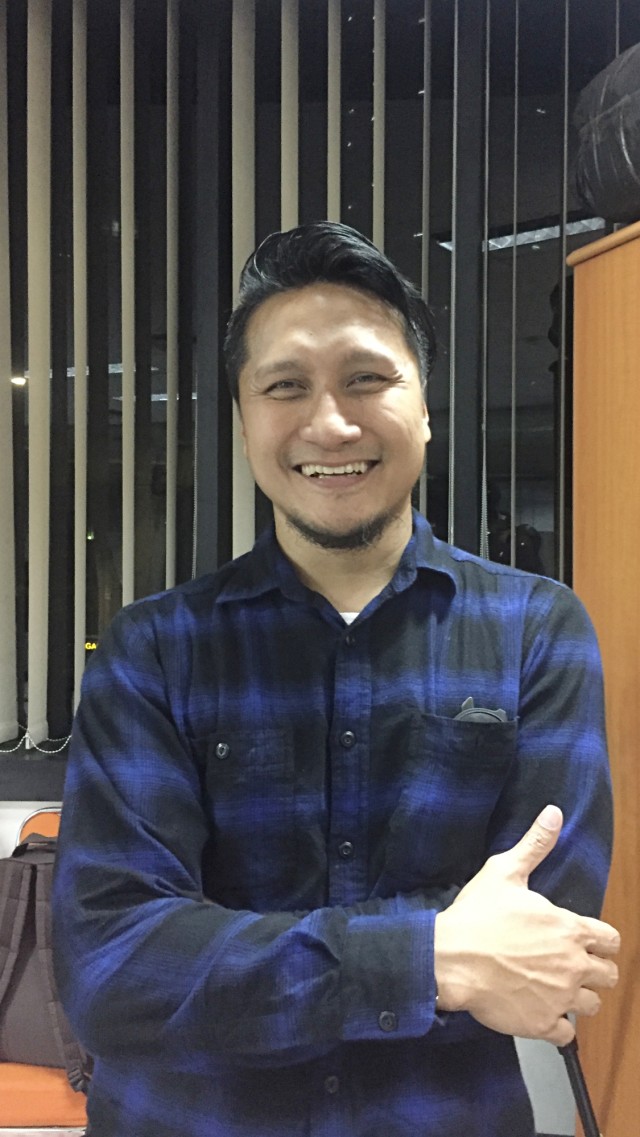 Arie Untung di technical meeting Napak Tilas di Bumi Para Nabi. Foto: Sarah Yulianti Purnama/kumparan