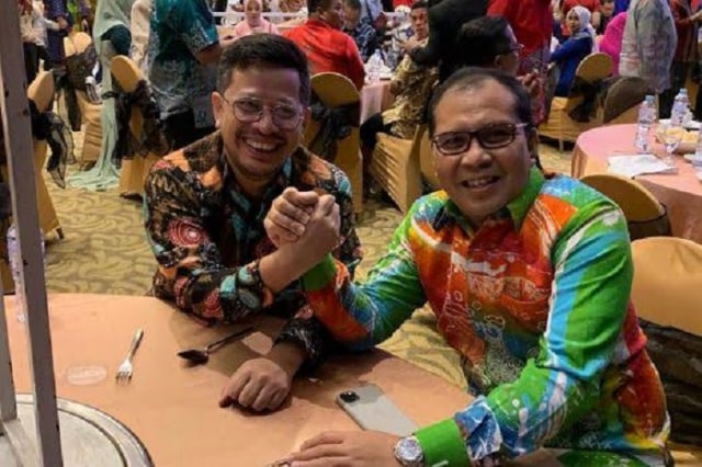 Irman Yasin Limpo dan Danny Pomanto (Int).