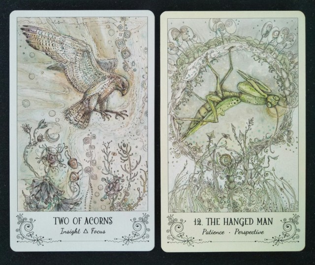 Two of Acorns, The Hanged Man. (Foto: Lidia Pratiwi)