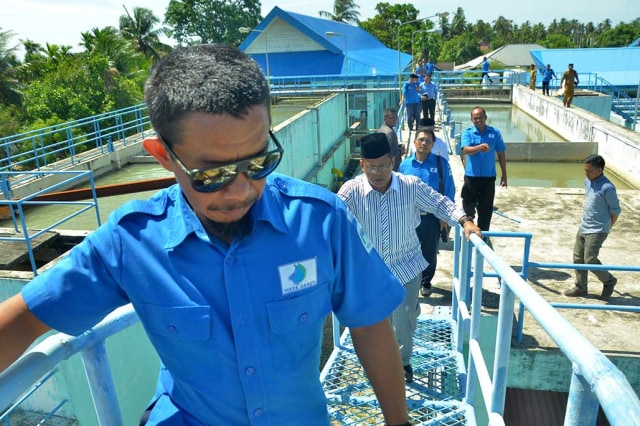 Instalasi air bersih PDAM Tirta Daroy. Dok. Humas Banda Aceh 