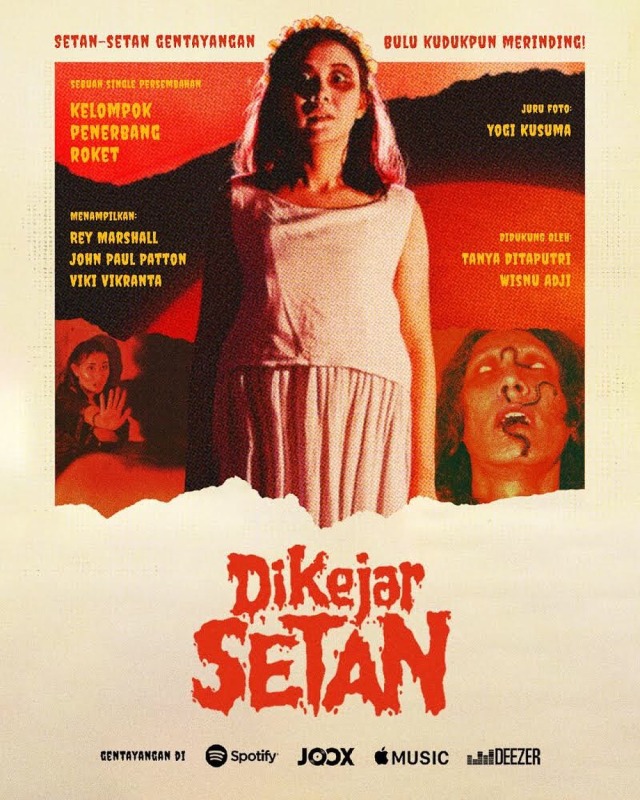 Artwork Dikejar Setan dari Kelompok Penerbang Roket dok Instagram @penerbangroket